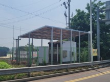 지하차도 전기실 차양시설