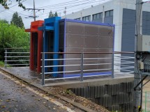 조천 산책로 남리 간이 화장실 부지조성공